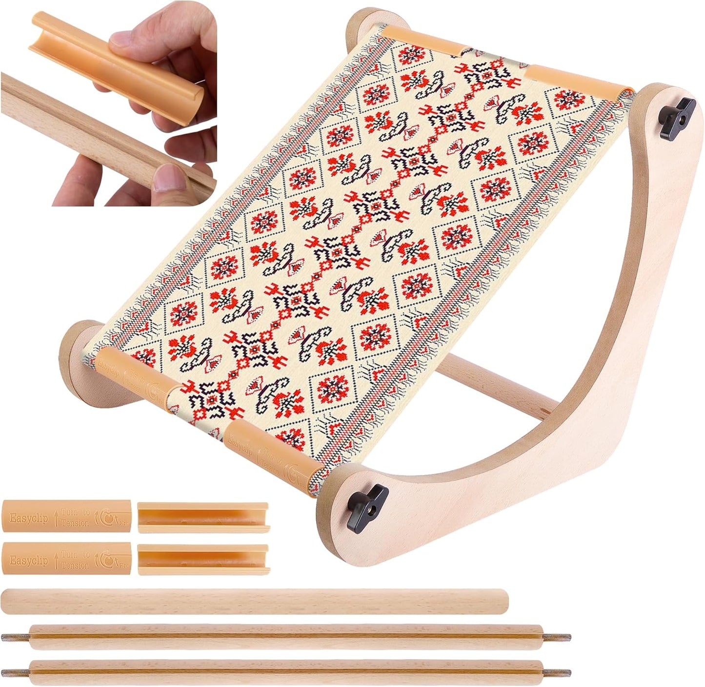 Adjustable Embroidery Table Stand for Hands-Free Stitching Craft