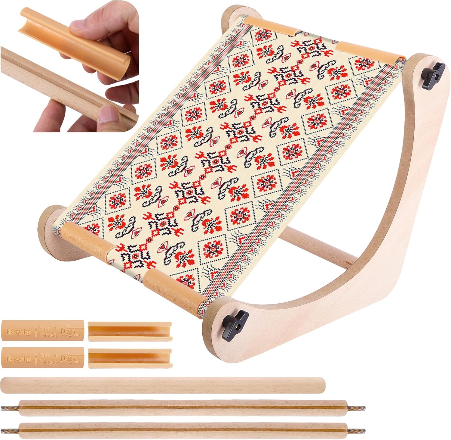 Adjustable Embroidery Table Stand for Hands-Free Stitching Craft