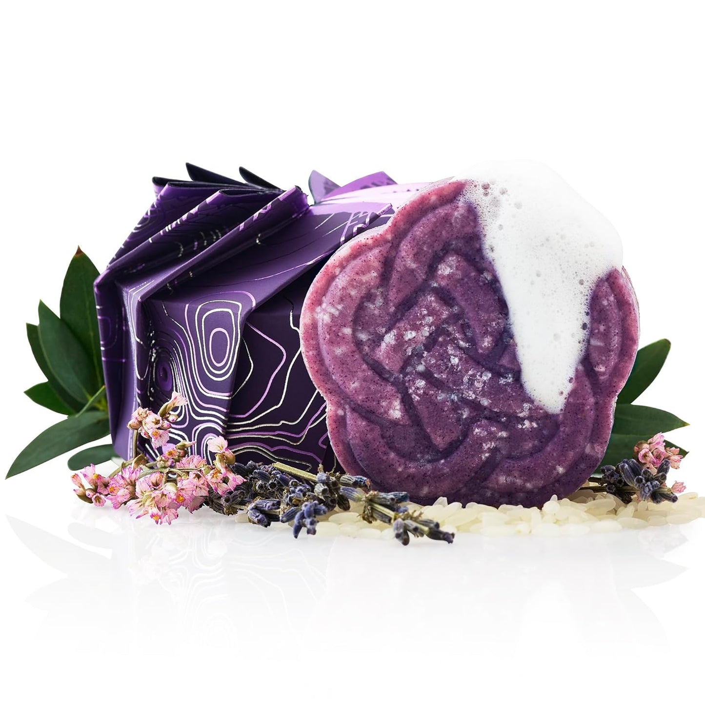 Viori Purple Shampoo Bar - Neutralizes Brassy Tones