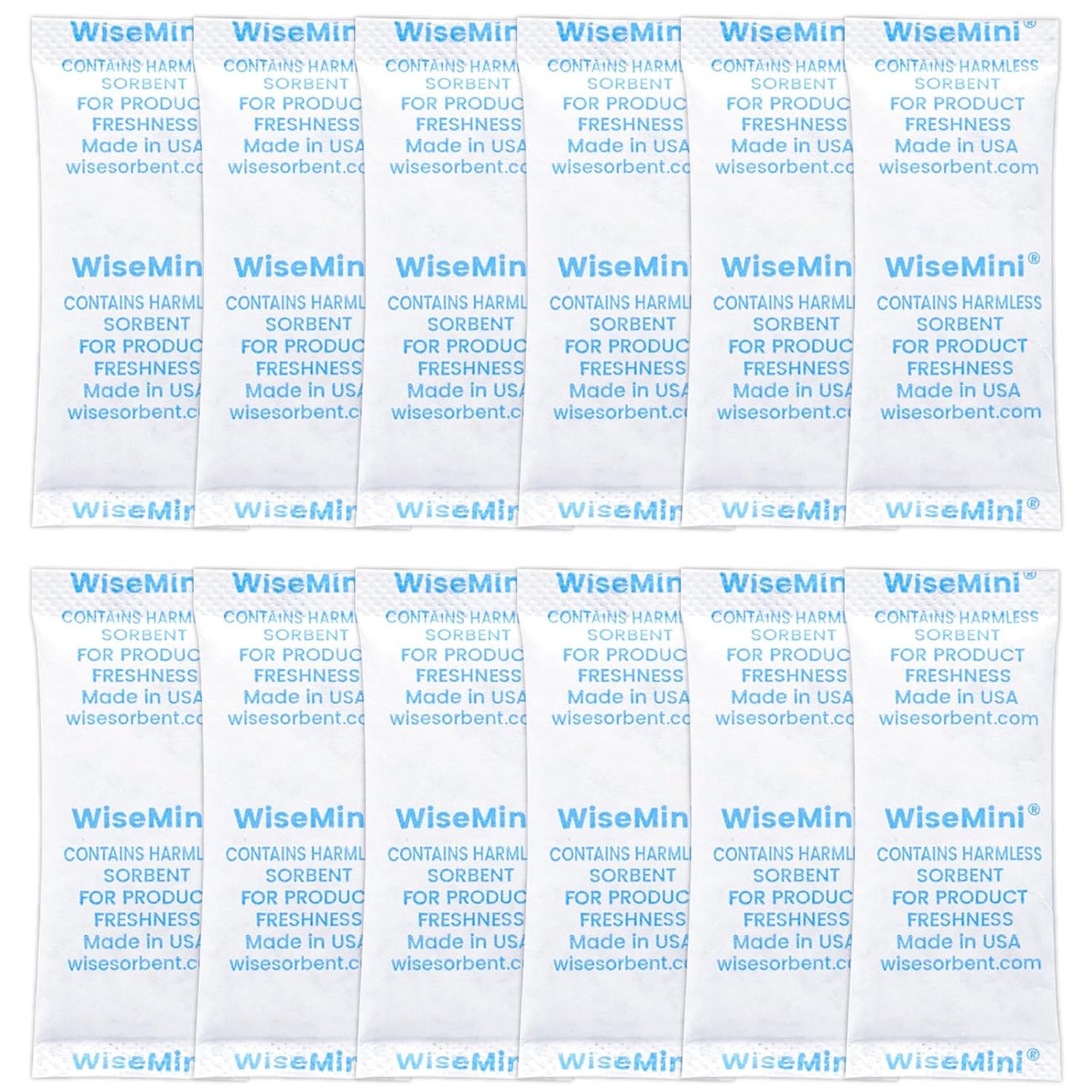 1500pcs 5 Gram Premium Silica Gel Packets by Wisesorbent