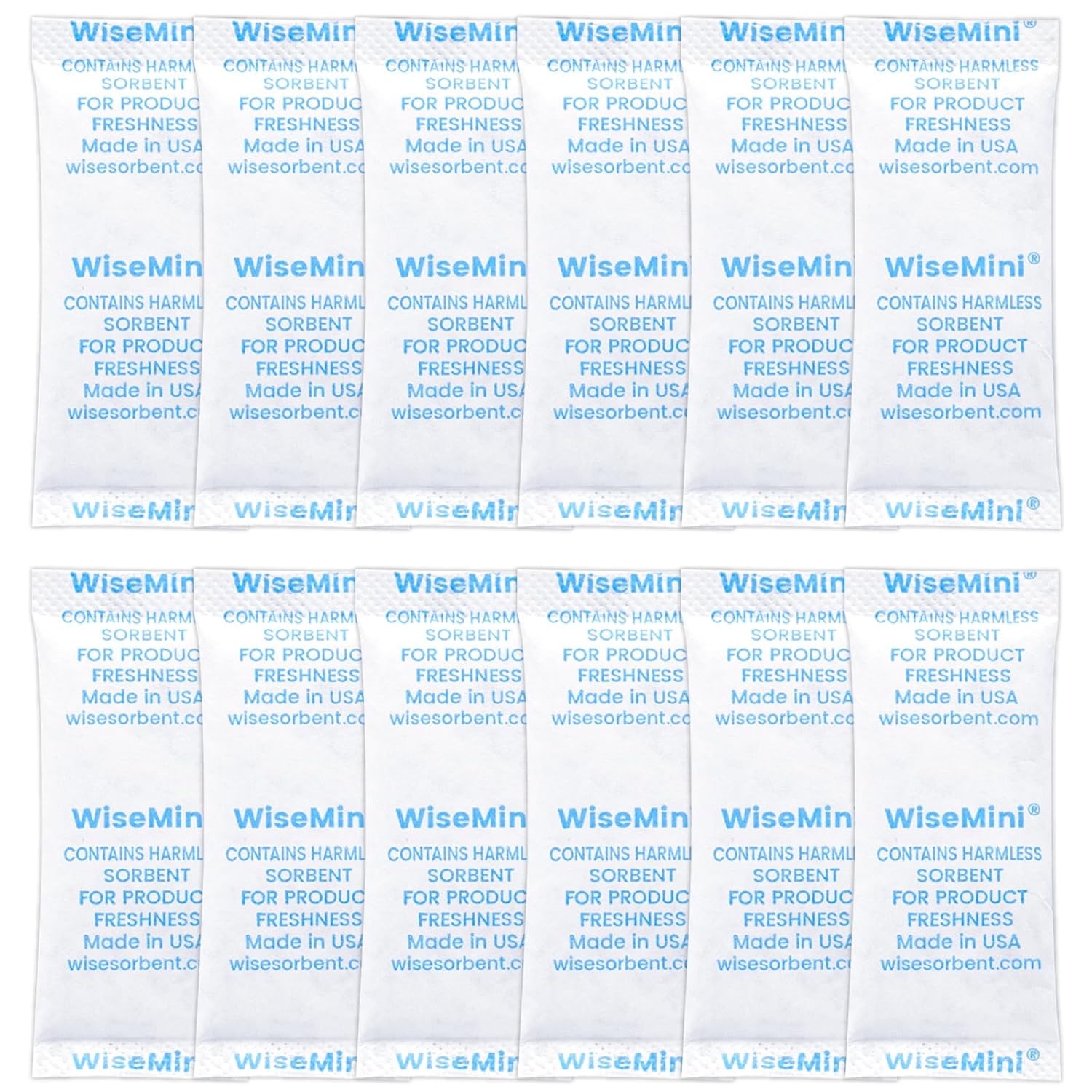 1500pcs 5 Gram Premium Silica Gel Packets by Wisesorbent