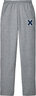 College Fleece Sweatpants Unisex - Official NCAA Xavier Gear J2
