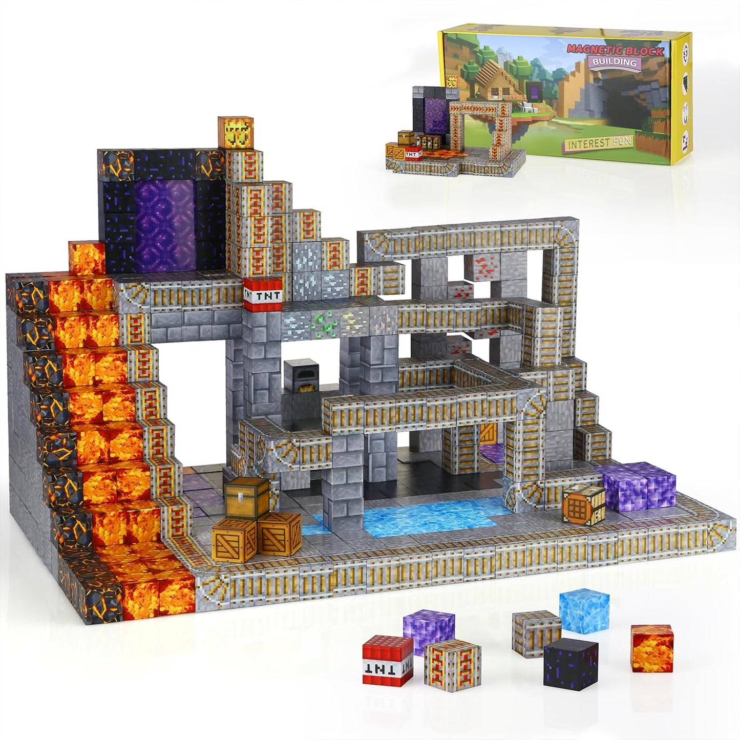 Magnetic STEM Building Set - Fun Learning for Ages 4+