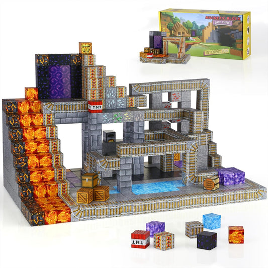 Magnetic STEM Building Set - Fun Learning for Ages 4+
