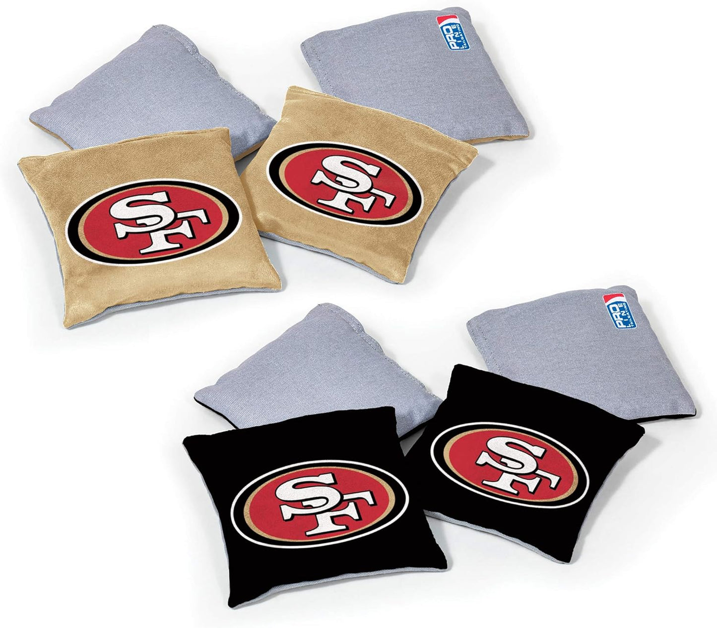 NFL Pro Football Dual Sided Bean Bags for Tailgates and Outdoors