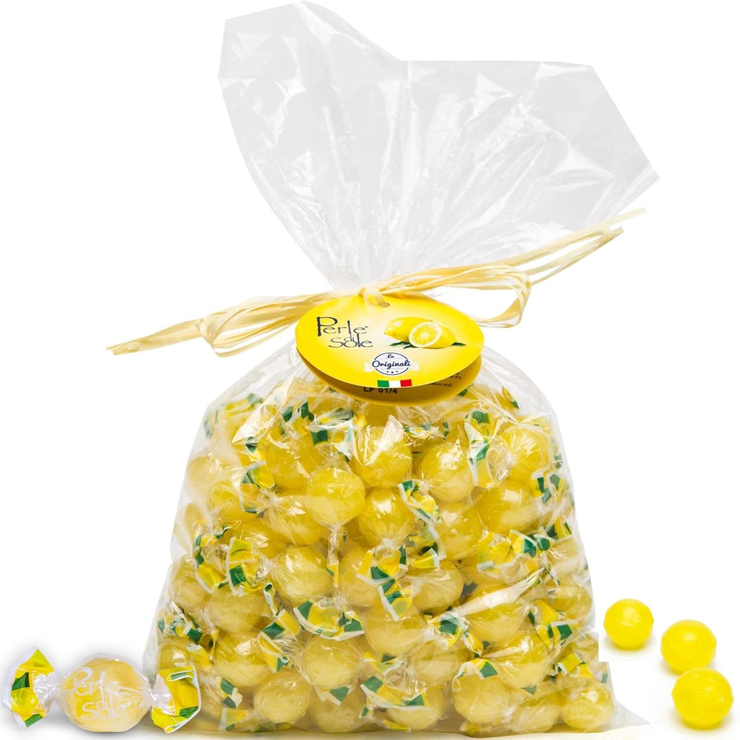 Perle di Sole Lemon Drops - Authentic Italian Lemon Candy
