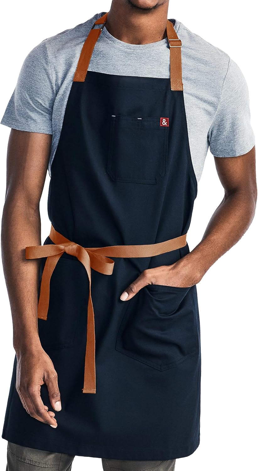 Hedley & Bennett Essential Apron - Adjustable Bib Chef Apron