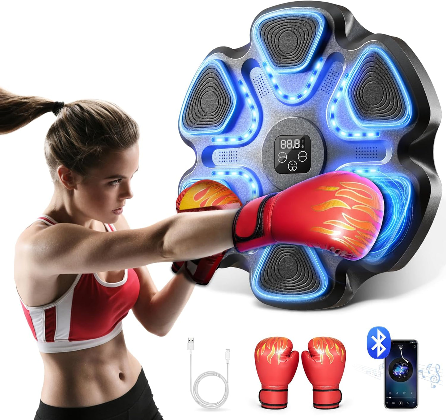 Smart Boxing Trainer for Home & Gym by SPIEEK