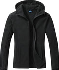 GIMECEN Women's Soft Polar Fleece Jacket Full Zip Hooded - Cozy