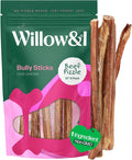 Willow&I Bully Sticks 12 in - Long Lasting Natural Chews