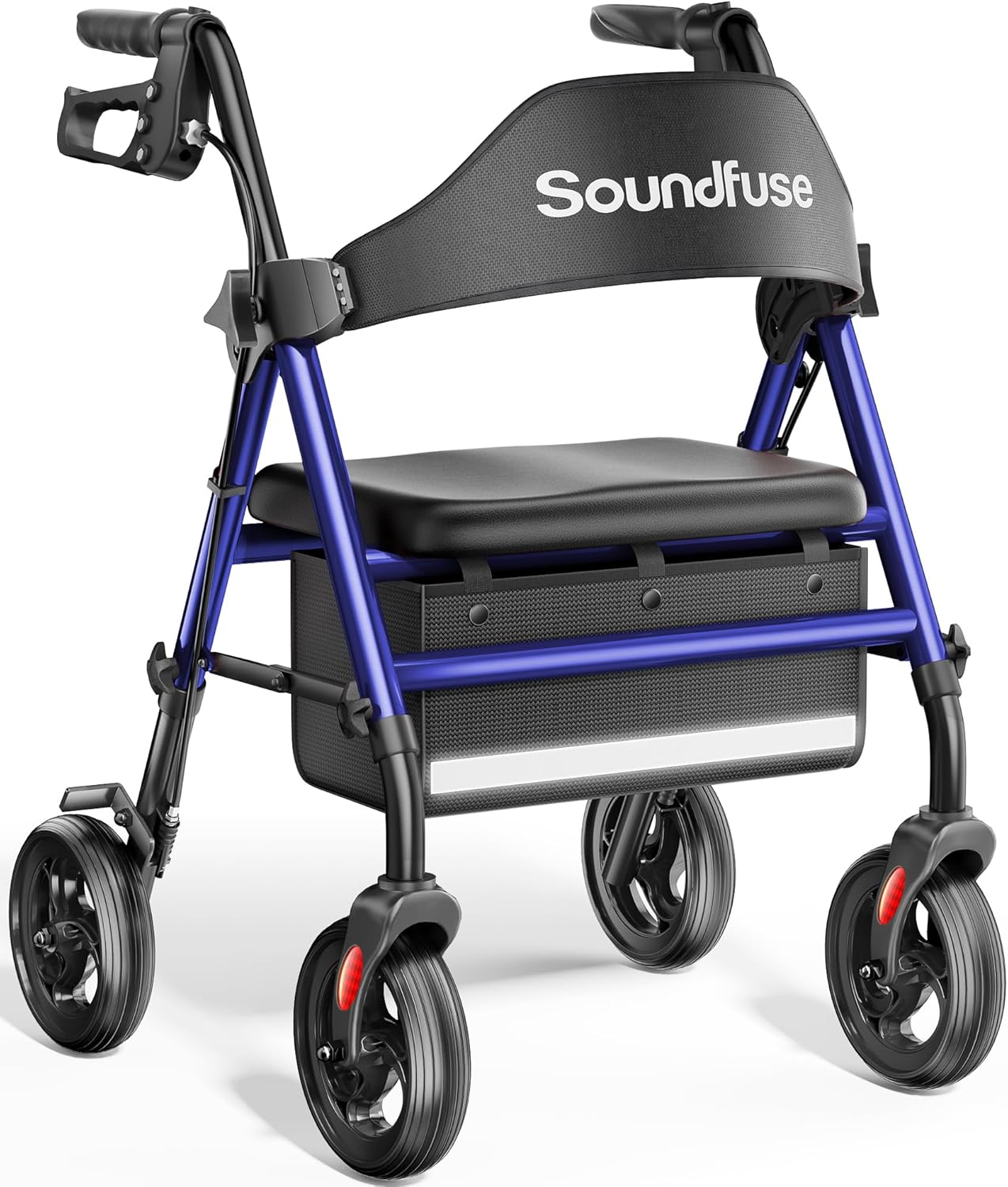 Rollator Walkers with Seat for Seniors - Durable & Comfortable