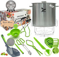 Supa Ant 20 Qt Stainless Steel Water Bath Canning Pot - Complete Kit