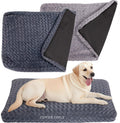 Faux Fur Dog Bed Cover Rose Velvet - Ultra Soft, Removable, Washable