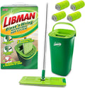 Libman Rinse n Wring Mop and Bucket System - Microfiber Floor Mop