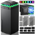 RGB Cooling Fan for Xbox Series X - Adjustable Auto Fan and 7 RGB