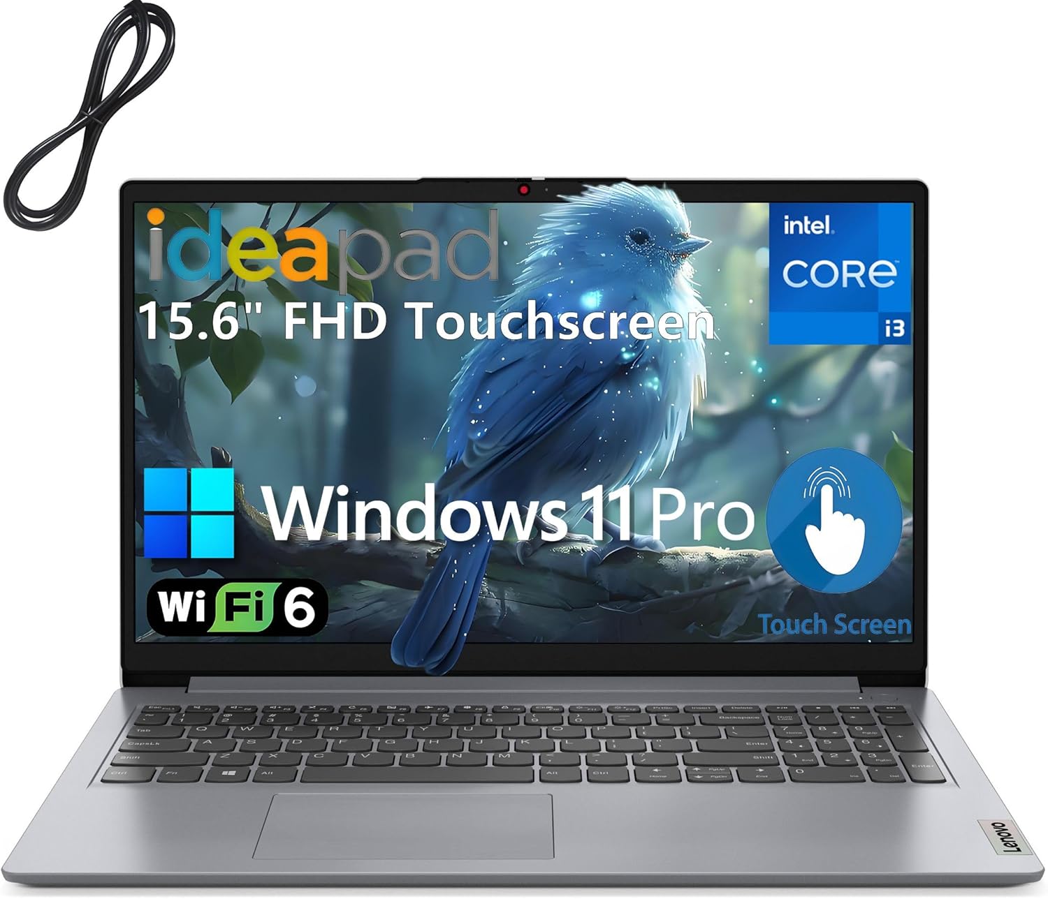 Lenovo IdeaPad 15.6 Touchscreen FHD Laptop with Intel Processor