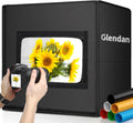 Glendan Light Box Photography 16 in Portable Dimmable Photo Studio