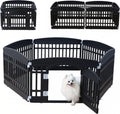 Pet Playpen Foldable Gate for Dogs 6-Panel - Secure Puppy Exercise Pen