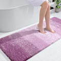 OLANLY Bathroom Runner Rugs 54x24 - Plush Microfiber Bath Mat