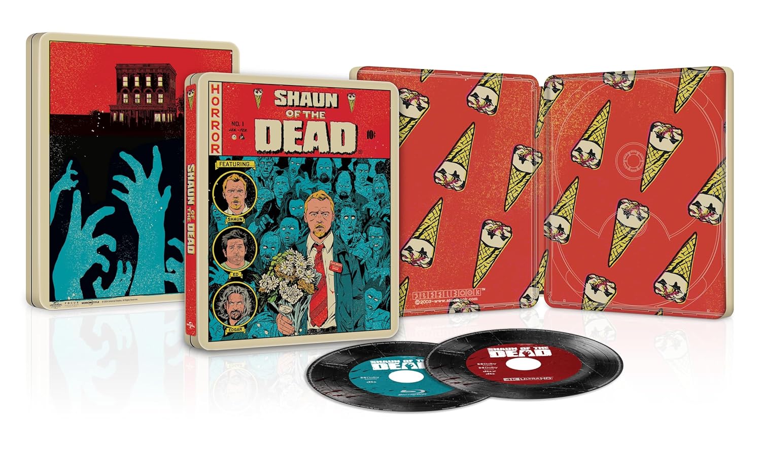Shaun of the Dead Steelbook 4K Ultra HD Digital UHD Review