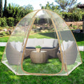 EighteenTek Weatherproof Pop Up Tent - Cold Protection, 4-6 Person, 10x10