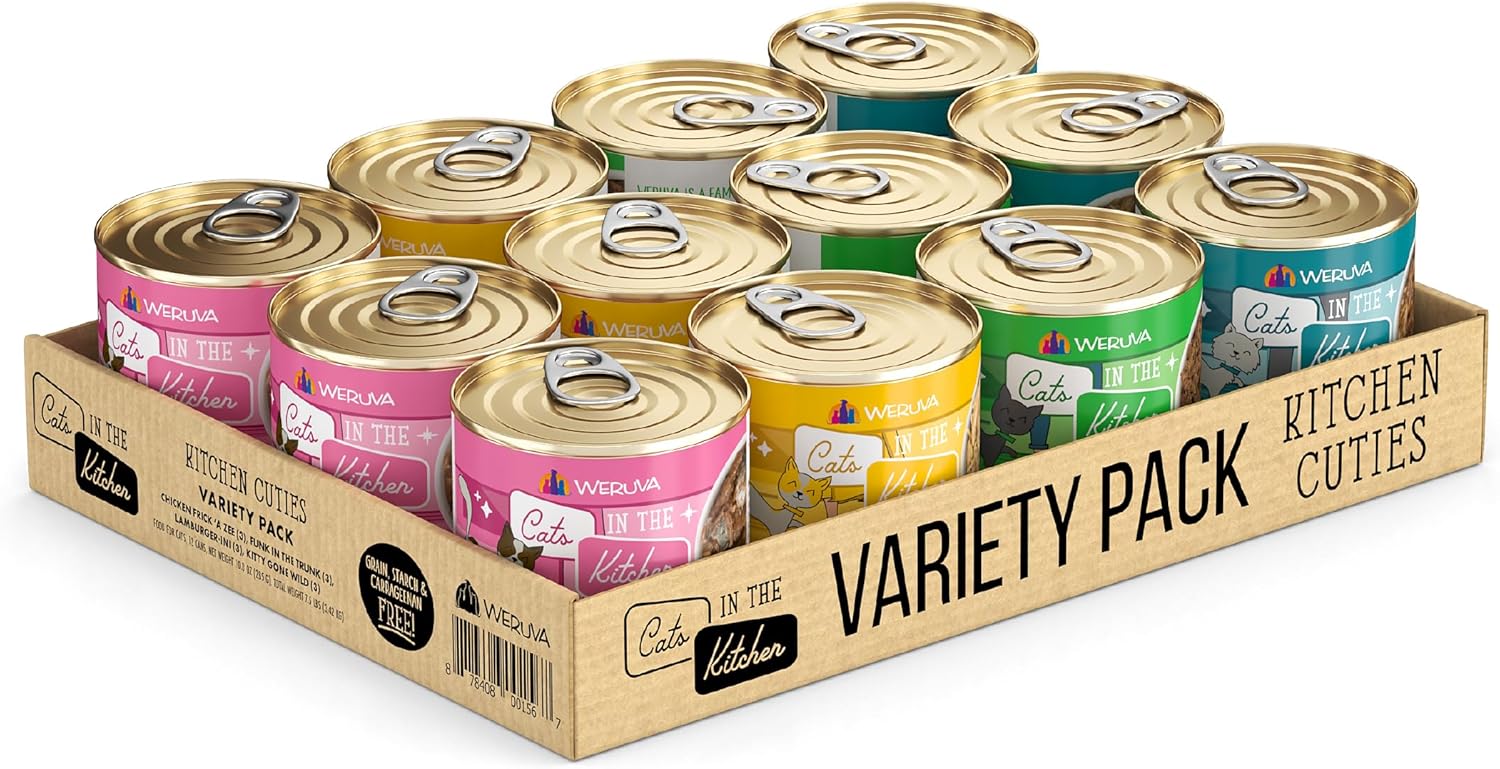 Weruva Cats in The Kitchen Kitchen Cuties Variety Pack Review