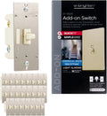 Enbrighten Almond Add-On Switch 24 Pack - Multi-Location Control