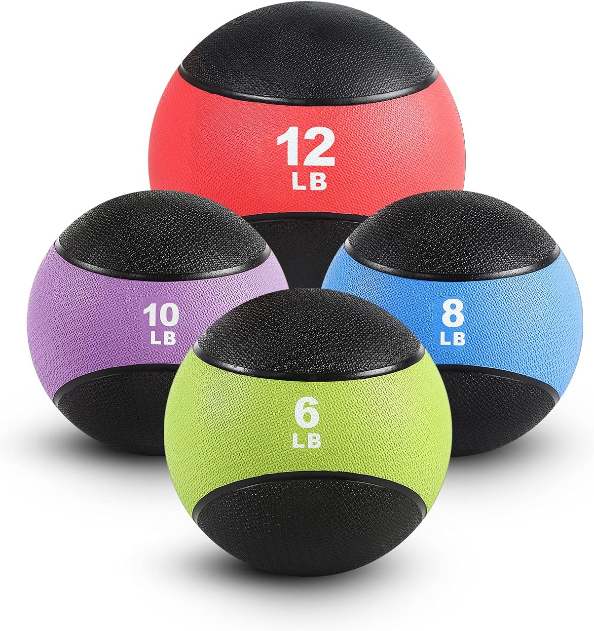 RitFit Weighted Medicine Ball for Core Strength and Balance Training