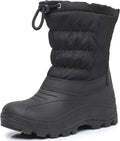 Felabo Kids Snow Boots for Boys & Girls - Warm, Easy On Winter Boots