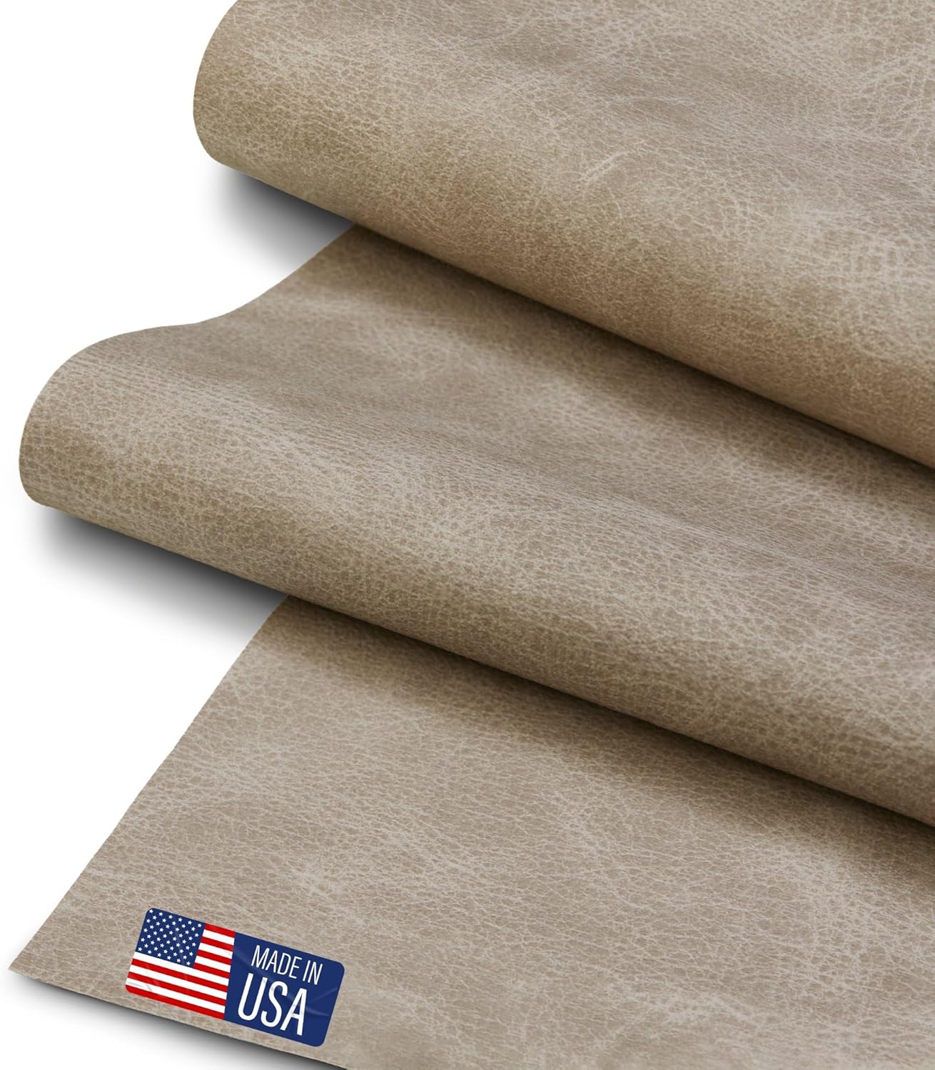 Faux Leather Fabric for Upholstery - Durable Synthetic Vinyl