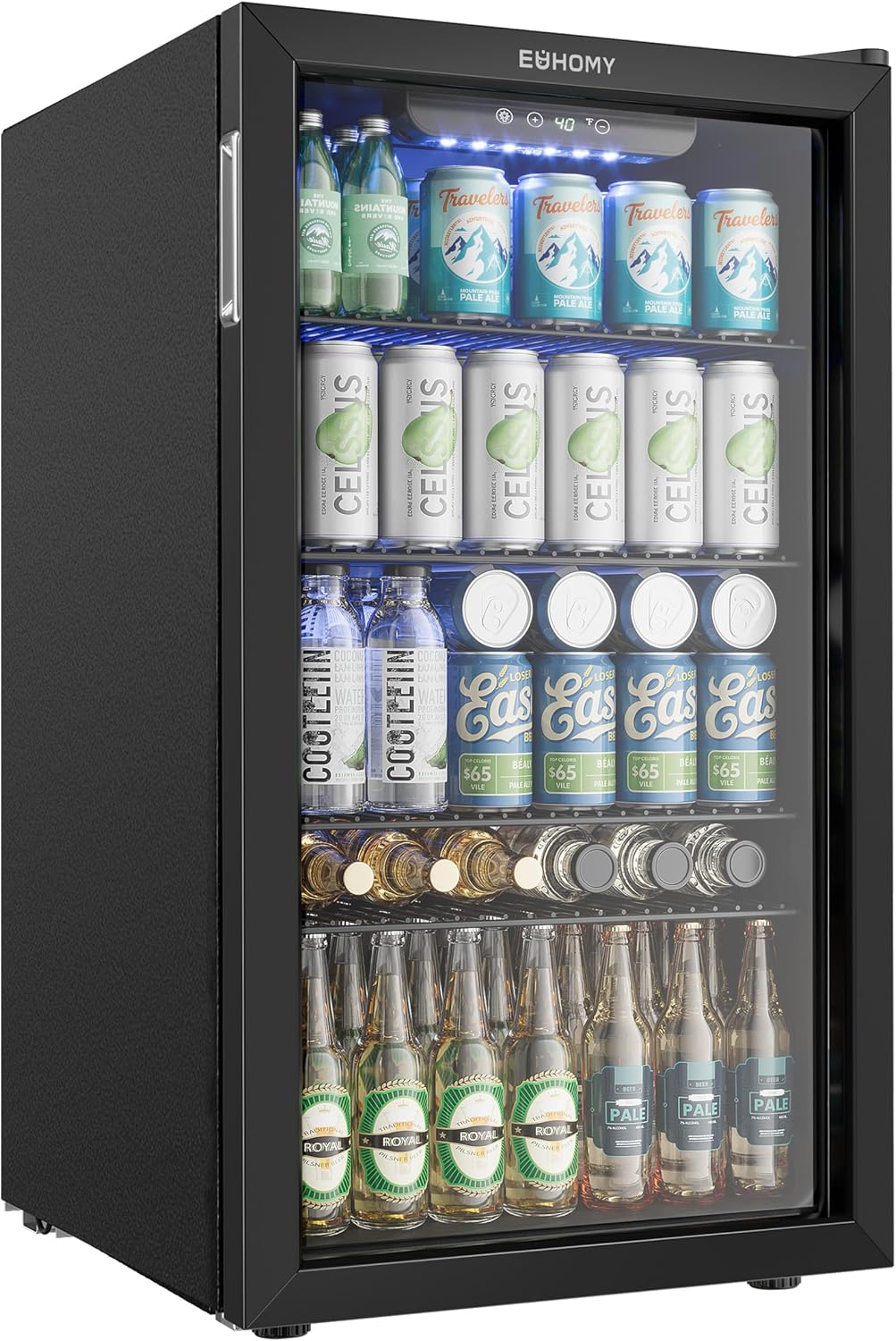Euhomy Beverage Refrigerator and Cooler for Home and Office