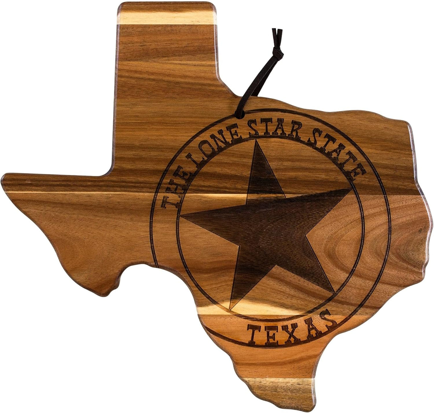 Texas State Shaped Cutting Board and Charcuterie Tray for All
