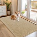 Dog Door Mat for Muddy Paws 54x32 - Absorbent Chenille Mud Mat