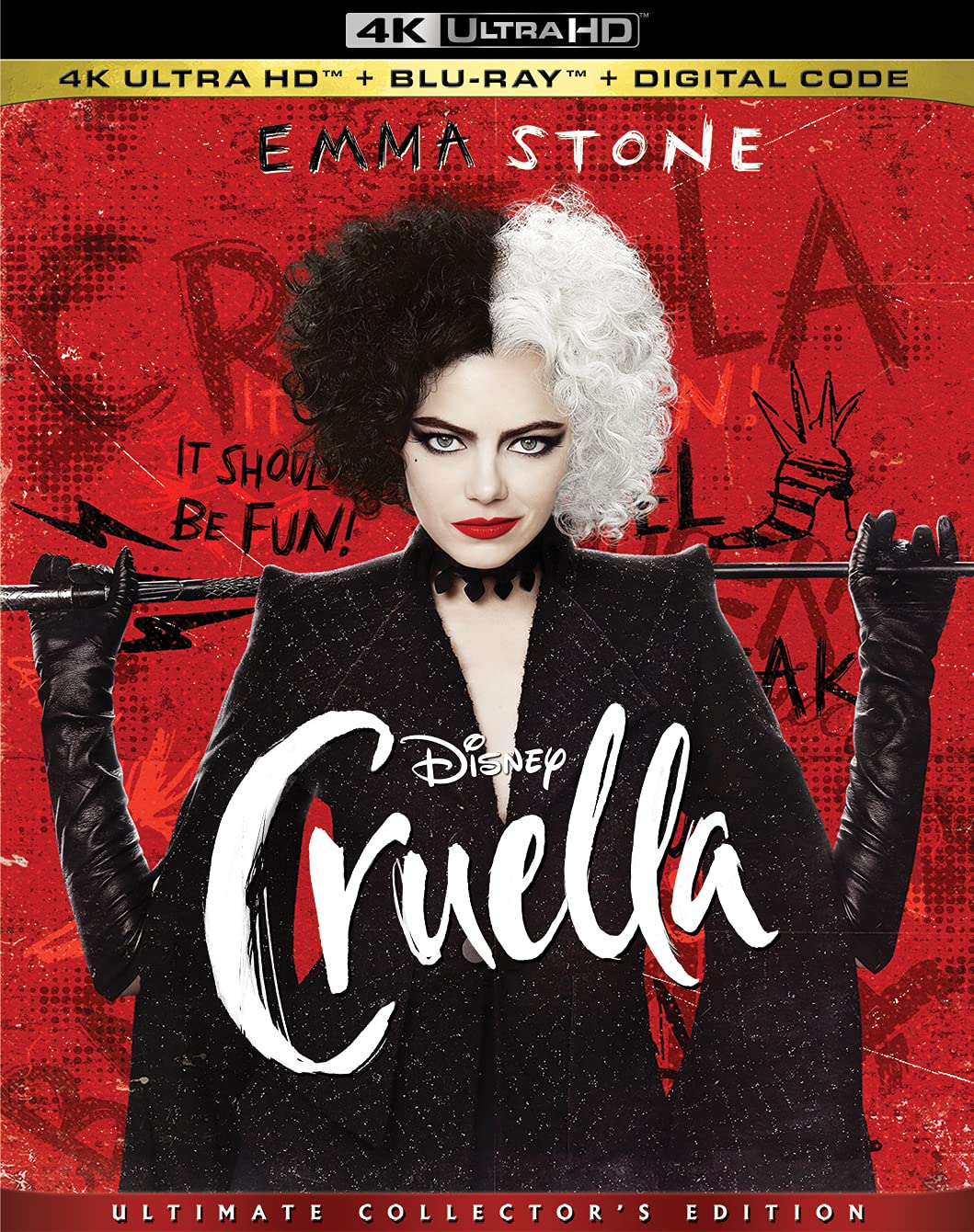 Cruella Blu-ray: A Stylish and Captivating Cinematic Experience