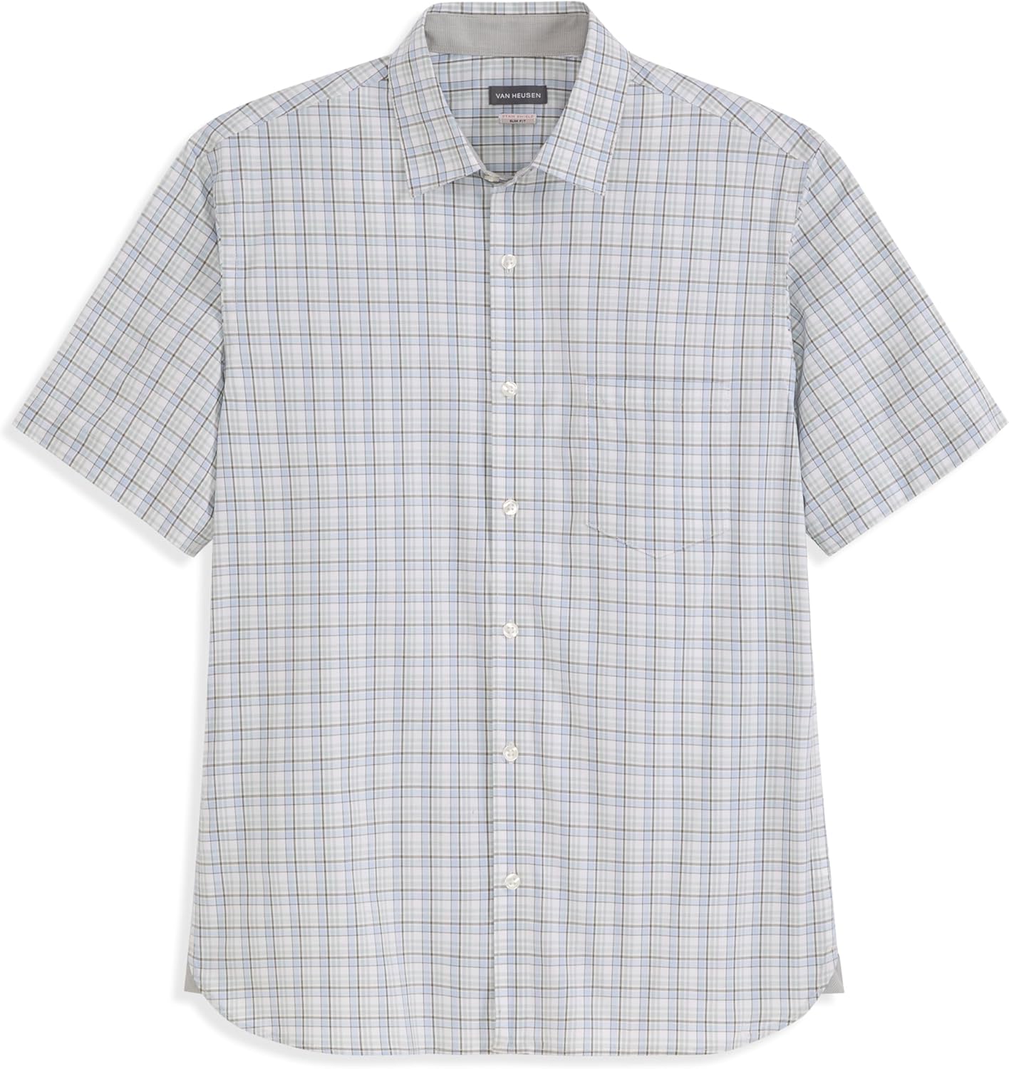 Van Heusen Men's Wrinkle Free Short Sleeve Check Shirt Review