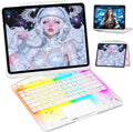Transparent Keyboard Case for 2024 iPad Pro 13-in. - 360 Rotating