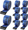 VEVOR Truck Straps 4 in x 30 ft Heavy Duty Tie Down - 10 Pack
