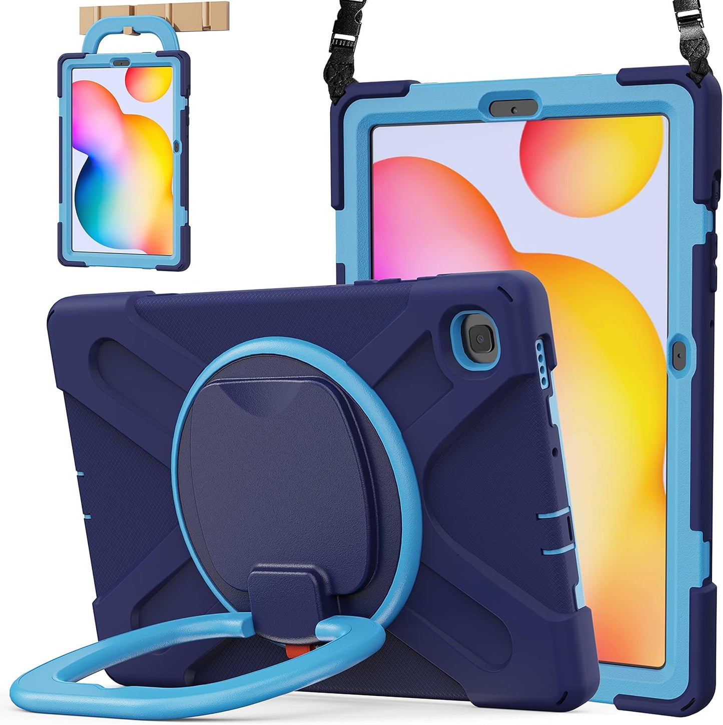 Protective Case for Samsung Galaxy Tab S6 Lite 10.4 Inch - Navy Blue