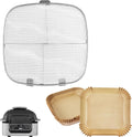 WEBROIL Splatter Shield & Liners Ninja Air Fryer - Mess-Free Cooking!