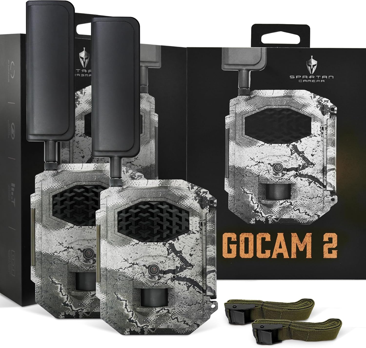 Spartan Areus 2-Pack: 4G LTE Trail Camera Set