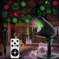 Orbislux Christmas Laser Lights: 10 Moving Effects, Remote-Controlled, Waterproof - Illuminate Your Space!