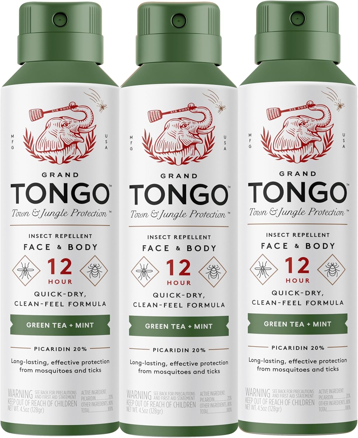Green Tea + Mint Insect Repellent for 12-Hour Protection