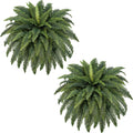 42ft Artificial Boston Fern Large Bush Plants - Realistic 2-Pack