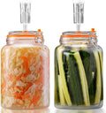 1 Gallon Fermentation Jars with Airlocks 2-Pack - Reliable Home