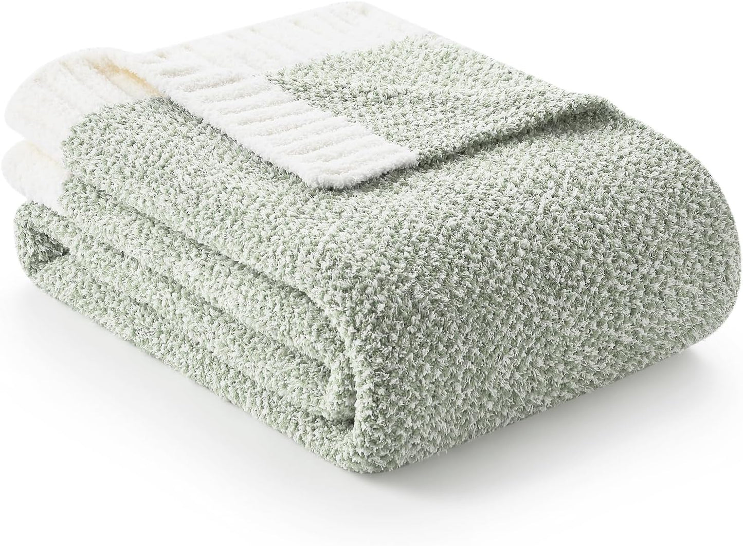 Snuggle Sac Heather Sage Green Blanket for Cozy Comfort