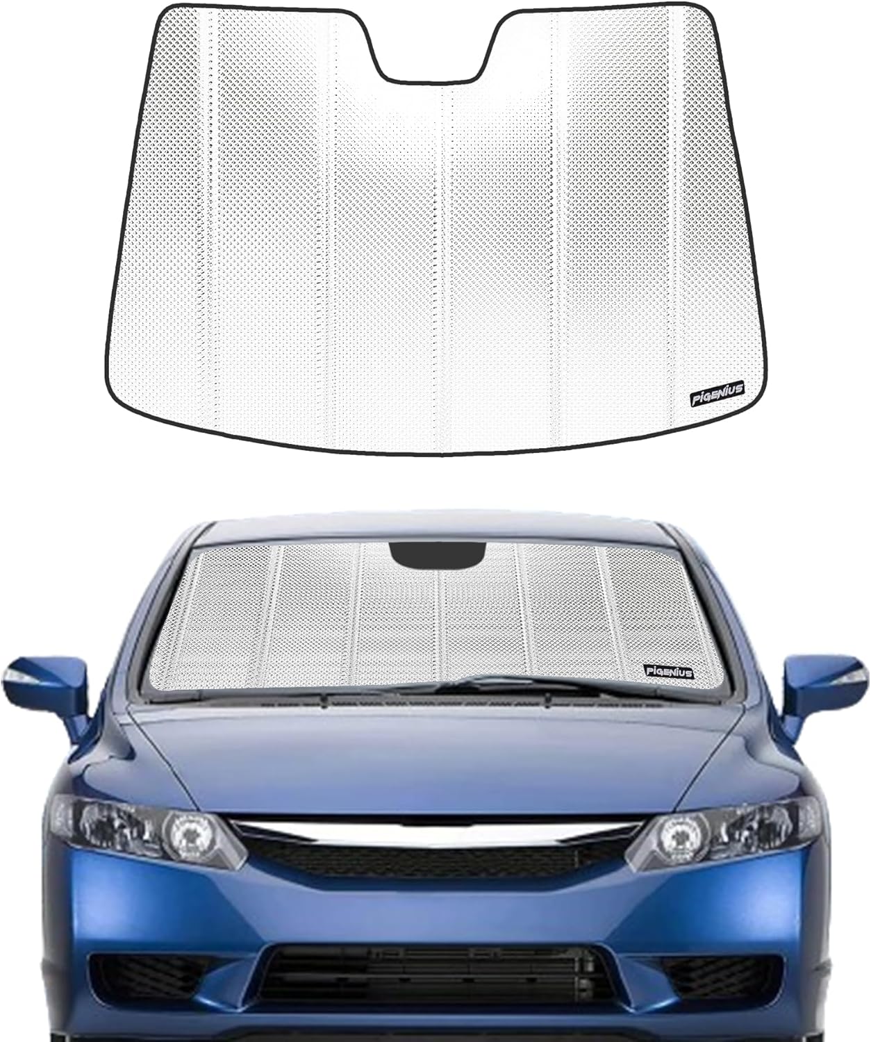Windshield Sun Shade for Honda Civic Sedan 2006-2011 - BLAZBLOCK