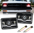 4x6 LED Headlights Compatible with 1995-1997 Chevy S10 Blazer - Bright