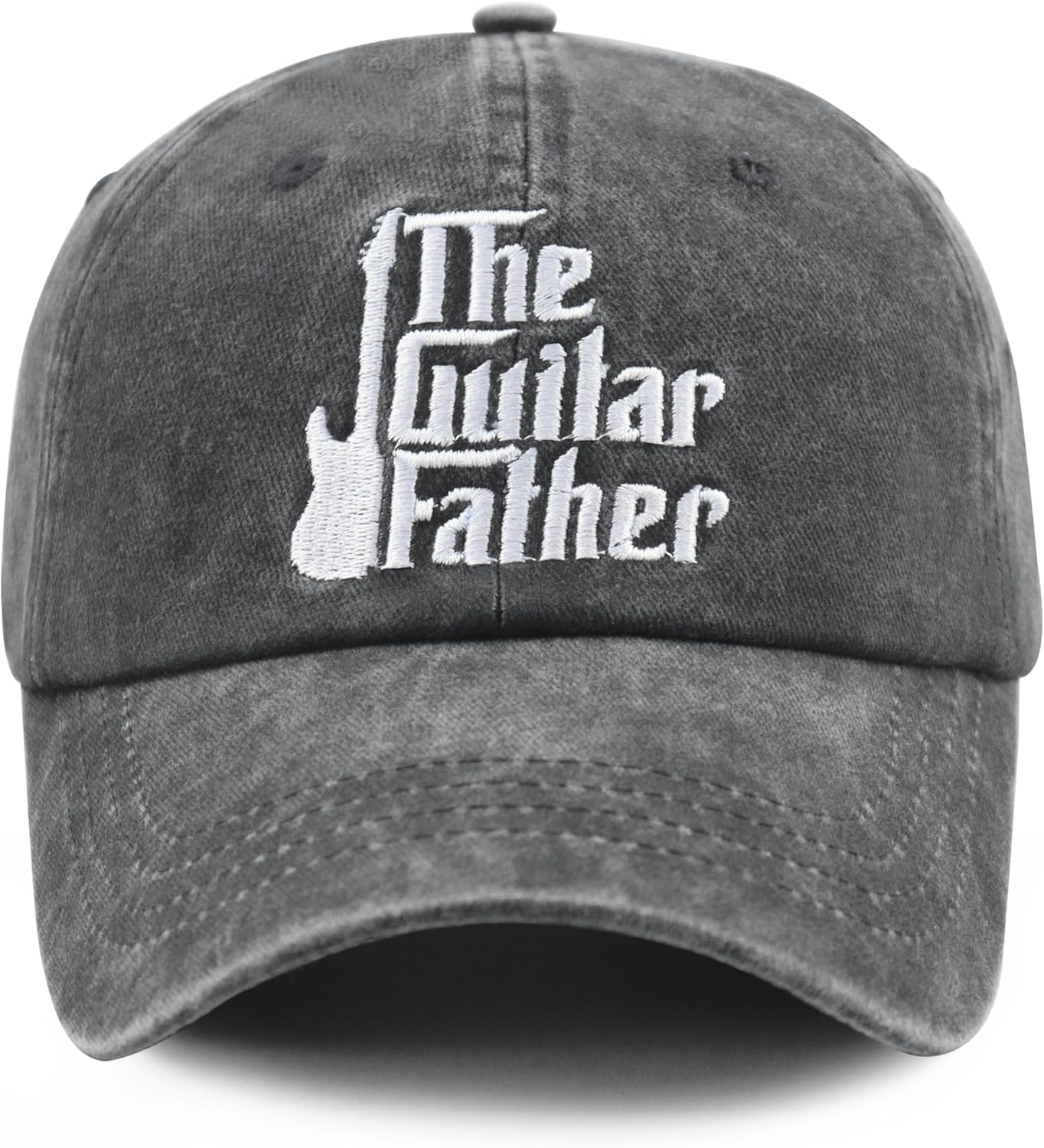 Vintage Guitar Dad Cap - Stylish Rock Vibes!