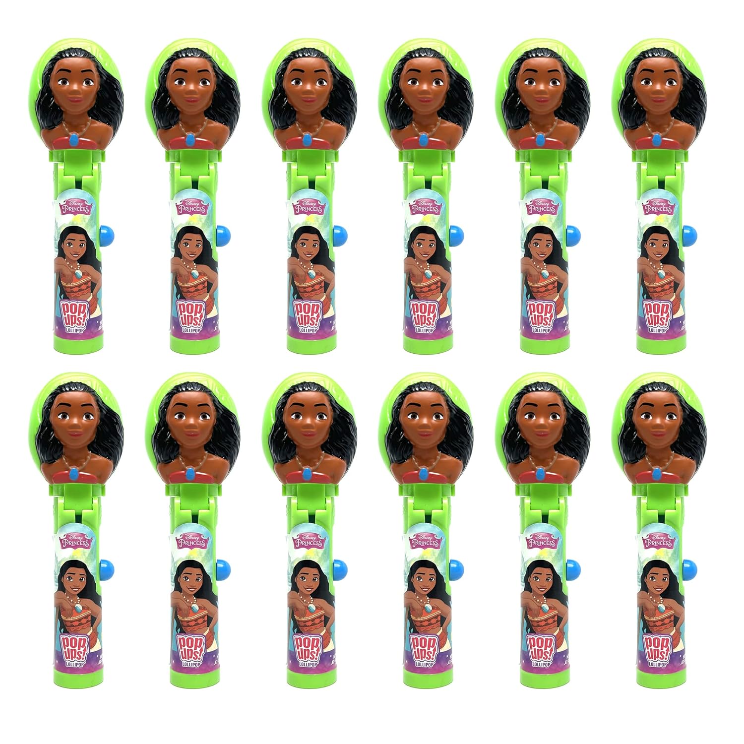 Moana Lollipop Holder Set of 12 | Perfect for Parties and Prizes