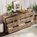 Fameill 9 Drawer Dresser with Charging Station for Bedroom